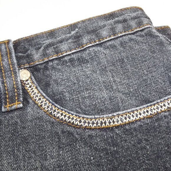 Women's Blue Denim Mini Skirt, New with Tags, Sz. 30 - Picture 6 of 10